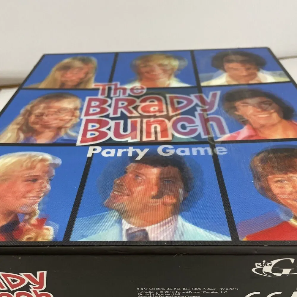 THE BRADY BUNCH Board Game Prospero Hall 2018 Looks COMPLETE